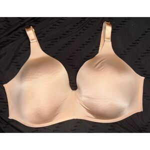 Soma Beige Full‎ Figure Vanishing 360 Wireless Bra, 40DDD